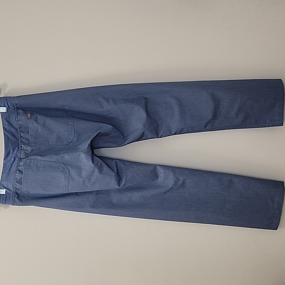Figs Womens Tall Technical Collection Chambry Blue Straight Legged Pants Size S - Picture 3 of 16